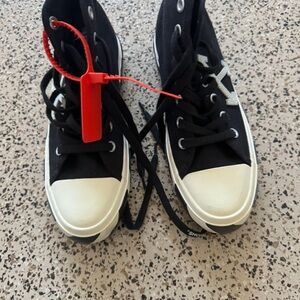 Off white sneakers.